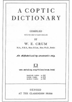 Crum - Coptic Dictionary.pdf